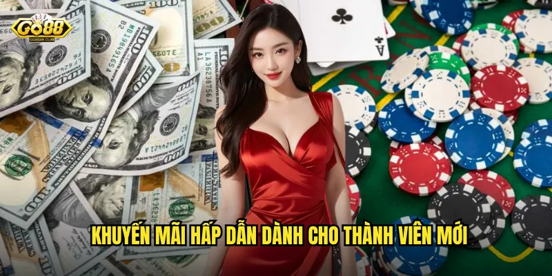 Khuyến mãi hấp dẫn dành cho thành viên mới