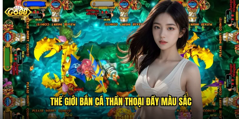 Thế giới bắn cá thần thoại đầy màu sắc
