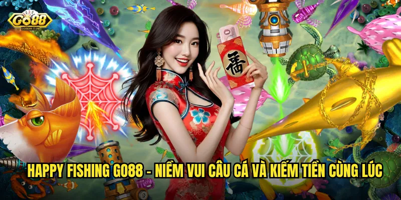 Happy Fishing go88 - Niềm vui câu cá và kiếm tiền cùng lúc